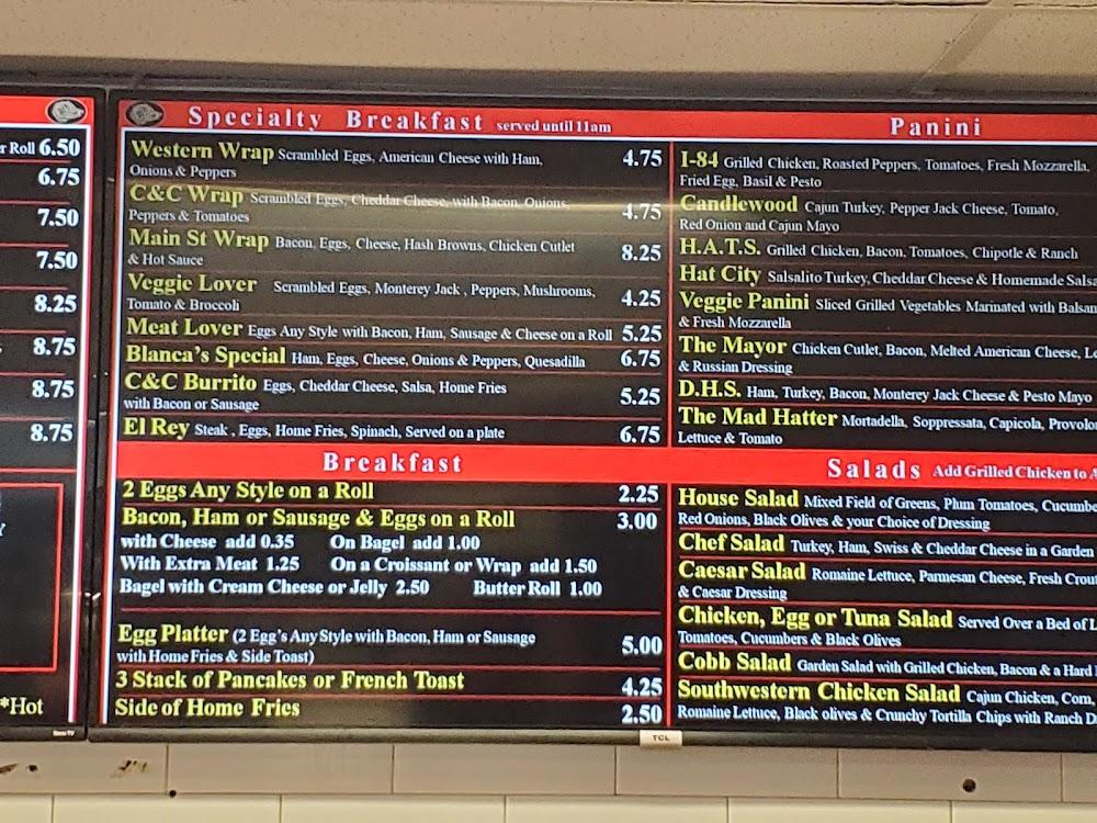 C & C Delicatessen Menu image 3